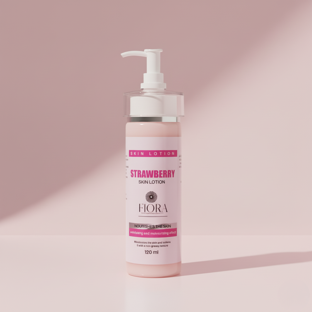 Round bottle black perfume